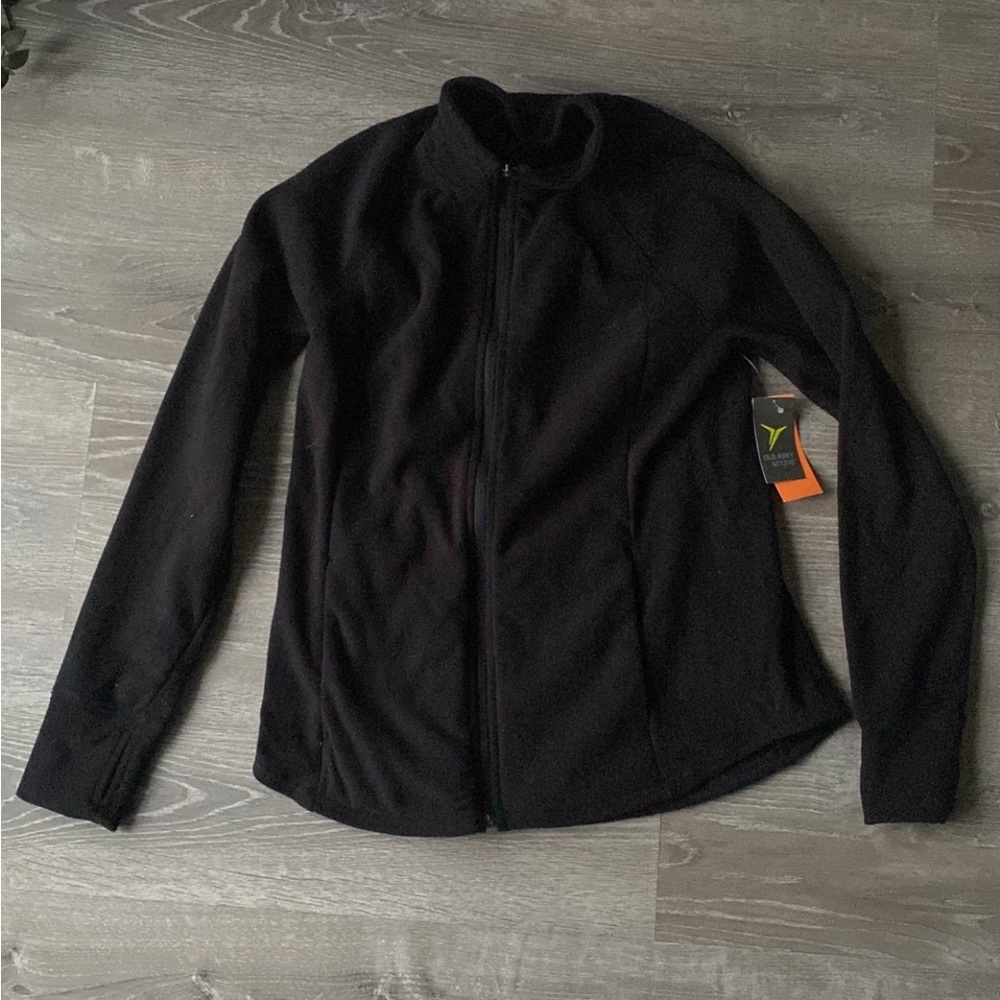 *NWT* Old Navy M Active Fleece Zip Up